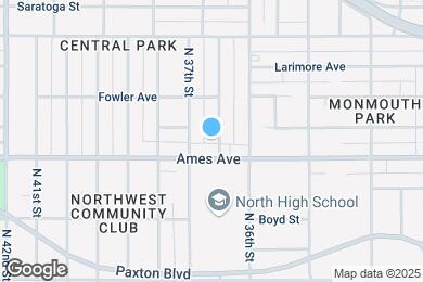 Map image of the property - 4514 N 36th Ave