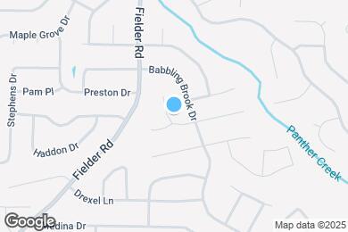 Map image of the property - 3050 Brook Hollow Dr