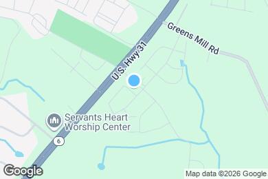 Map image of the property - 2606 Comanche Ct