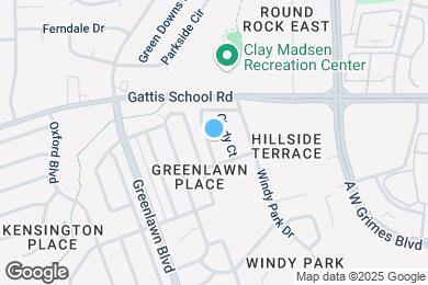 Map image of the property - 1605 Catherine Ct