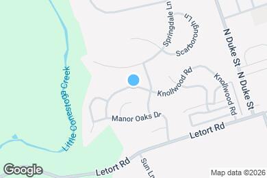 Map image of the property - 43 Knollwood Rd
