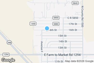 Map image of the property - 706 16th St