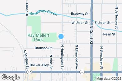 Map image of the property - 319 N Huntington St