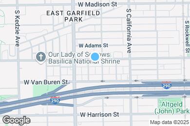 Map image of the property - 2915 W Jackson Blvd
