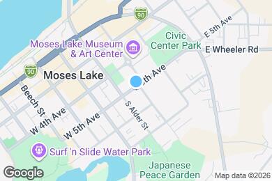 Map image of the property - 219 E 5th Ave