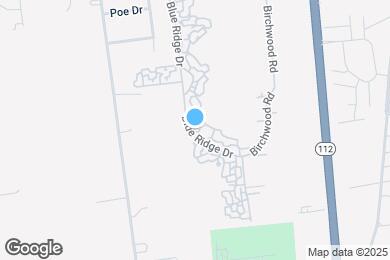 Map image of the property - 586 Blue Ridge Dr