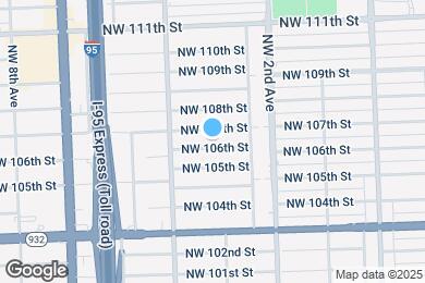 Map image of the property - 315 NW 106th St