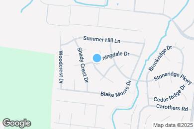 Map image of the property - 593 Pleasant Hill Dr