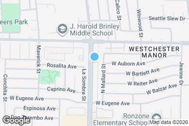 Map image of the property - 2321 N Jones Blvd