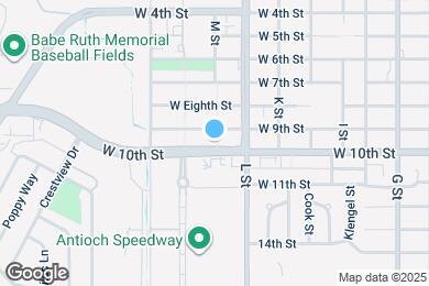 Map image of the property - 1200 W 10th St