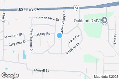 Map image of the property - 220 Green Valley Dr