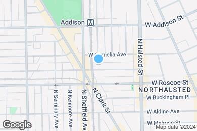 Map image of the property - 924 W Newport Ave