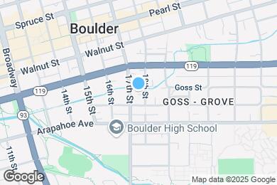 Map image of the property - 1633 18th St