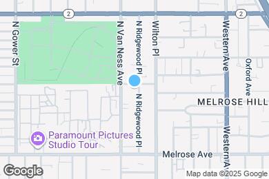 Map image of the property - 847 N Ridgewood Pl