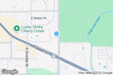 Map image of the property - 865 S Quebec St