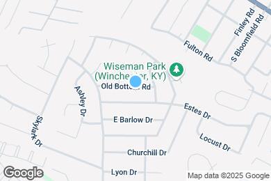 Map image of the property - 112 Old Bottom Rd