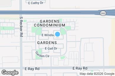 Map image of the property - 4242 E Baylor Ln