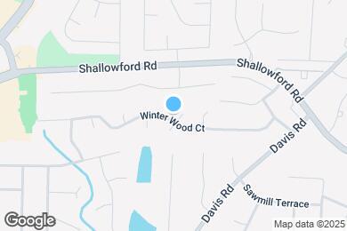 Map image of the property - 3385 Winter Wood Ct