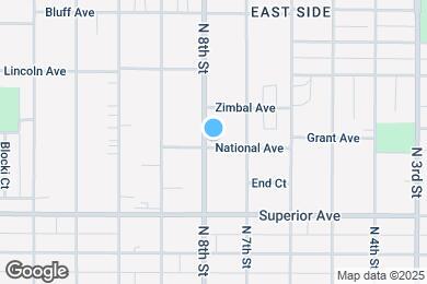 Map image of the property - 732 National Ave