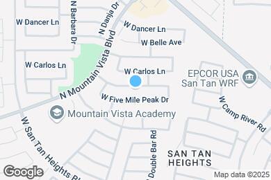 Map image of the property - 3243 W Yellow Peak Dr