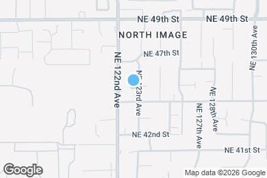 Map image of the property - 4416 NE 123rd Ave