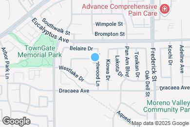 Map image of the property - 13105 Brentwood Ln