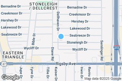 Map image of the property - 4907 Stoneleigh Dr