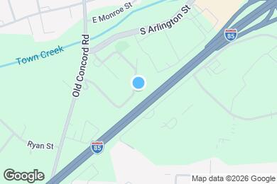 Map image of the property - 385 Harrel St