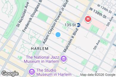 Map image of the property - 138 W 132nd St