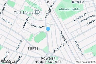 Map image of the property - 197 College Ave