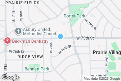 Map image of the property - 4809 W 75th St