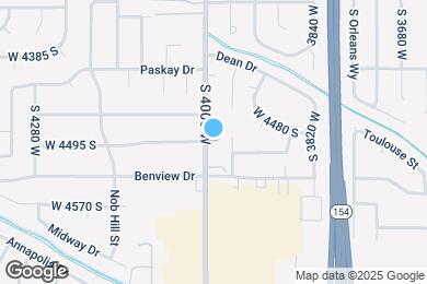 Map image of the property - 4487 S 4000 W