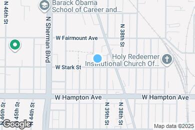 Map image of the property - 4900 N 40th St