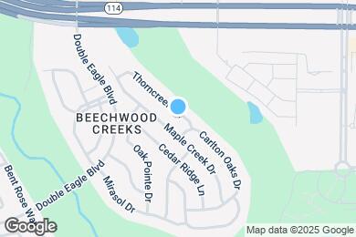 Map image of the property - 2828 Thorncreek Ln