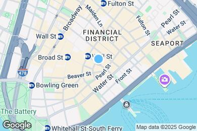Map image of the property - 63-67 Wall Street