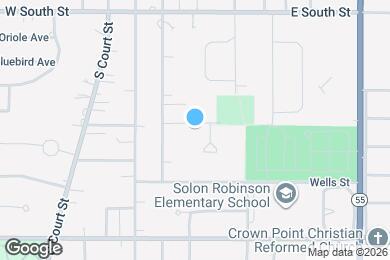 Map image of the property - 205 Hickory Ave