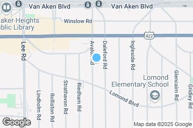 Map image of the property - 3565 Avalon Rd