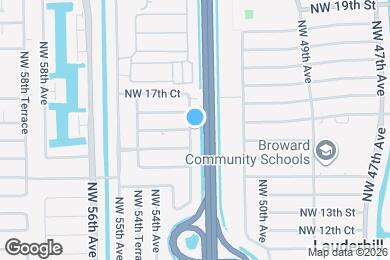 Map image of the property - 1630 NW 52nd Ave