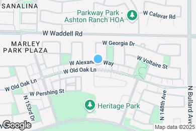 Map image of the property - 15055 W Alexandria Way