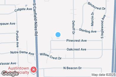 Map image of the property - 5350 Pinecrest Ave