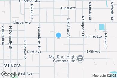 Map image of the property - 724 E 11th Ave