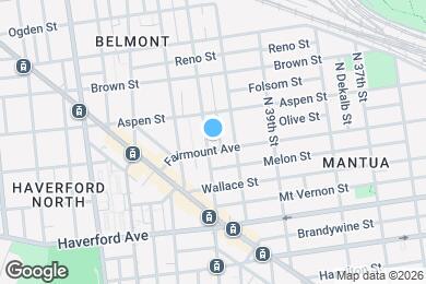 Map image of the property - 707 N 40th St