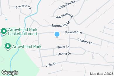 Map image of the property - 601 Tisbury Ln