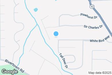 Map image of the property - 843 Tall Deer Dr
