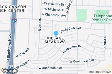 Map image of the property - 2239 W Shady Glen Ave
