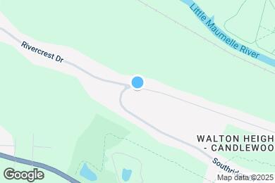 Map image of the property - 12805 Rivercrest Dr
