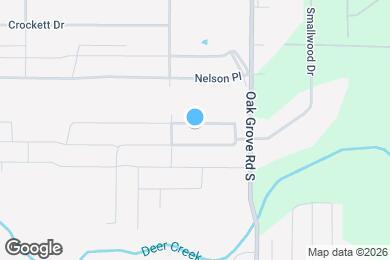 Map image of the property - 1320 Sierra Blanca Dr
