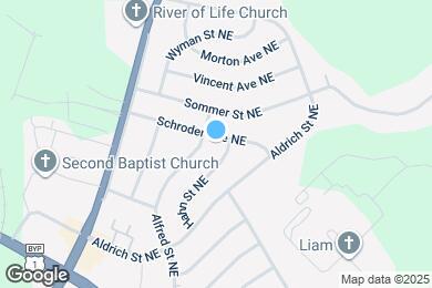 Map image of the property - 715 Schroder Ave NE