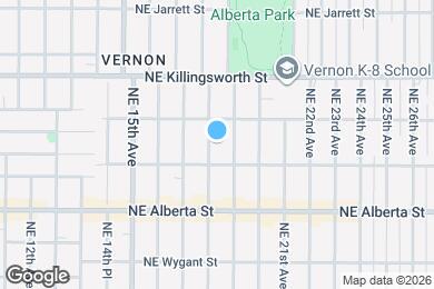 Map image of the property - 5236 NE 18th Ave