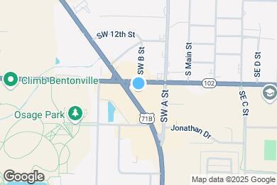 Map image of the property - 1806 SW D St